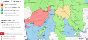 outage georgia power map counties floyd bartow 30am courtesy latest today
