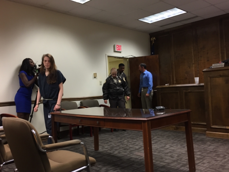 A woman charged with felony murder appears before Magistrate Judge ...