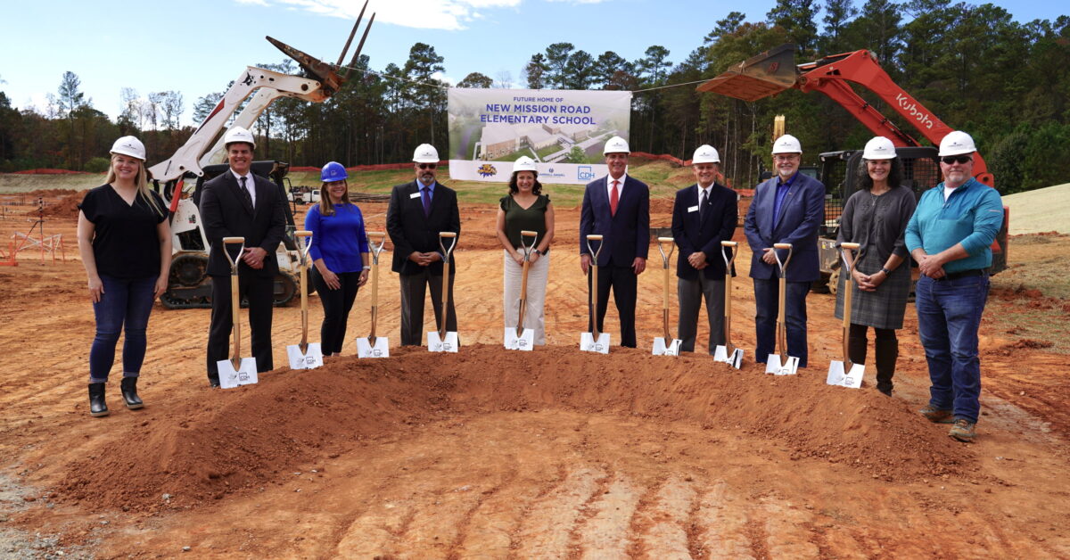 GROUNDBREAKING FOR CONSTRUCTION OF NEW MISSION ROAD ELEMENTARY SCHOOL